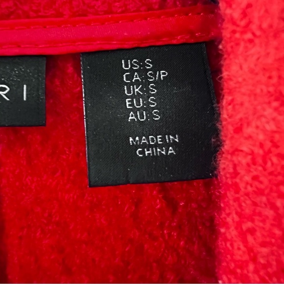 EUC Tahari Boiled Wool Zip Blazer in Orange size Small - Picture 6 of 10